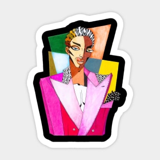 The taste of fashion Sticker